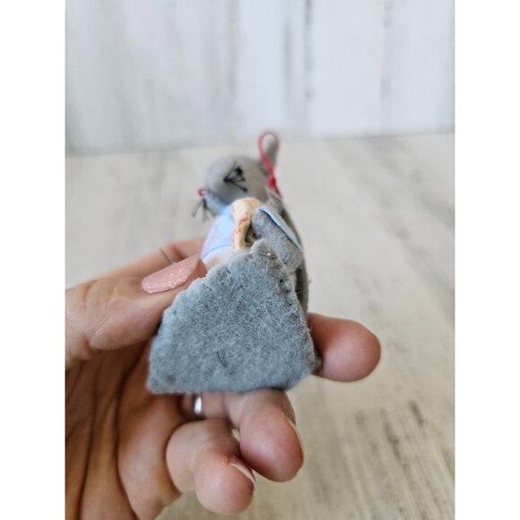 Vintage felt mice dentist Mexico Mexican decor mouse - Picture 12 of 14